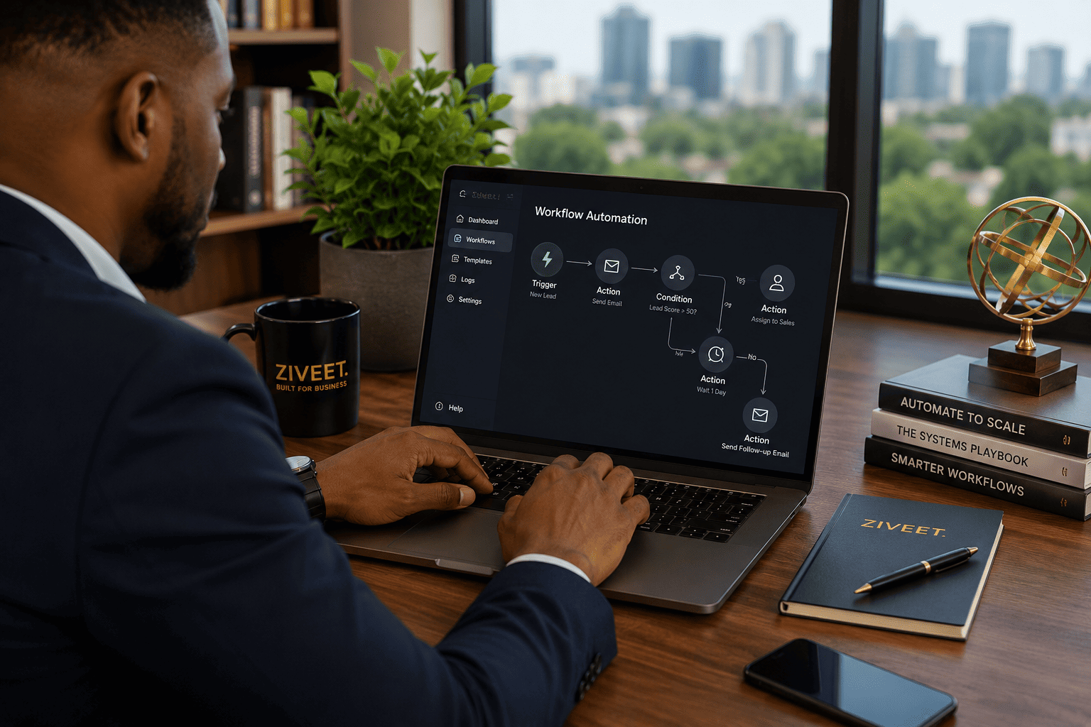 ZIVEET business automation and software team